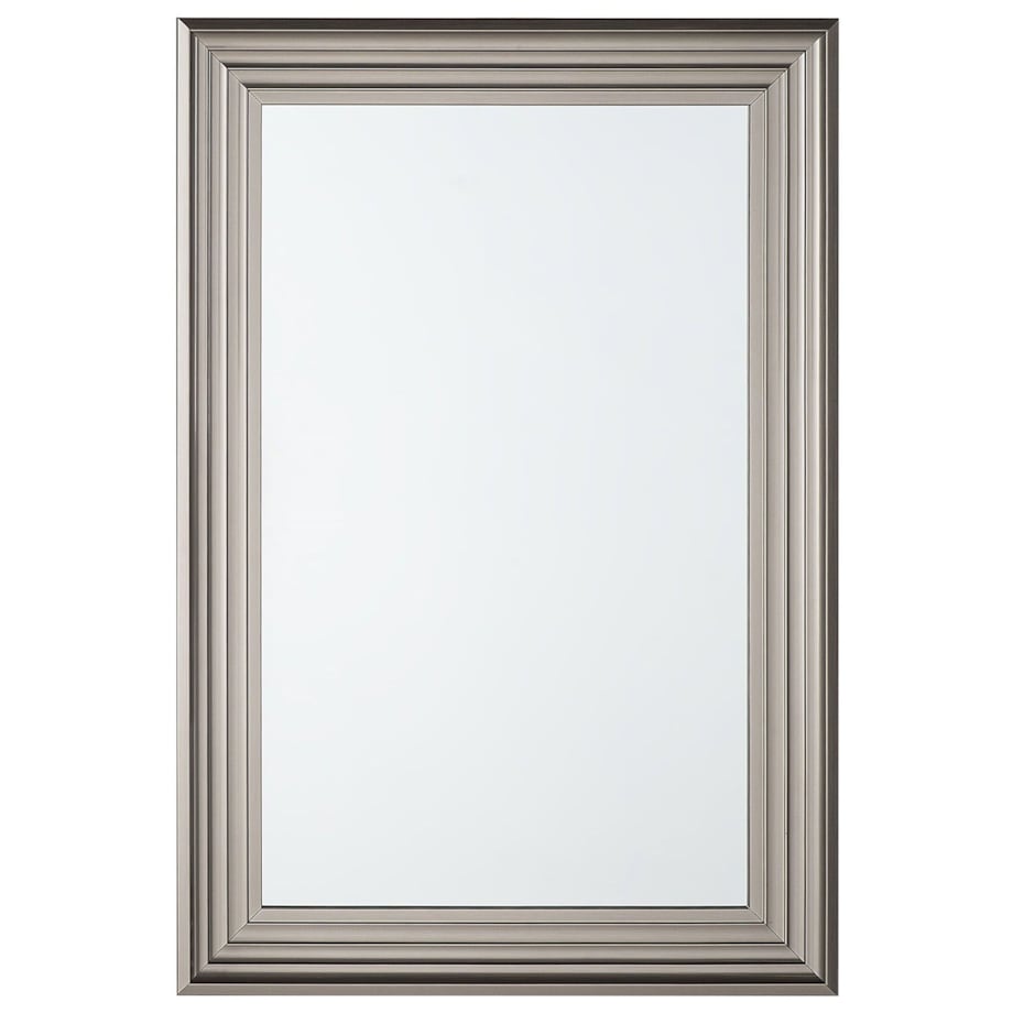 Lustro ścienne 61 x 91 cm srebrne CHATAIN