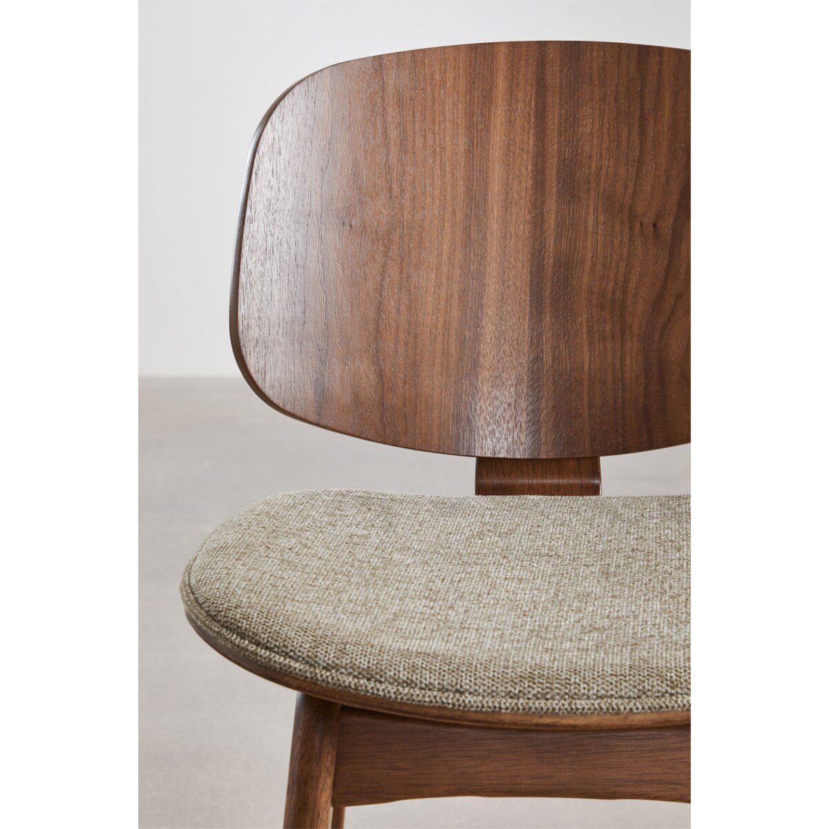 Krzesło barowe z drewna kauczukowego brązowe Canada 2 szt. 65 cm