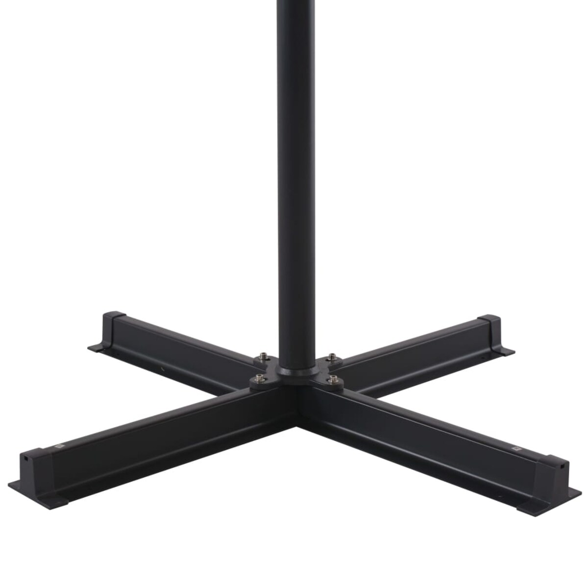 vidaXL Parasol ogrodowy z przenośną podstawą, taupe