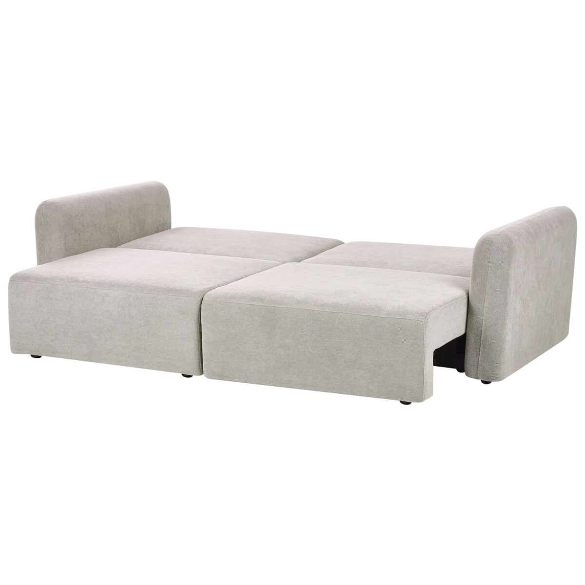 Sofa rozkładana dla 3 osób VAXHOLM Szary ze schowkiem