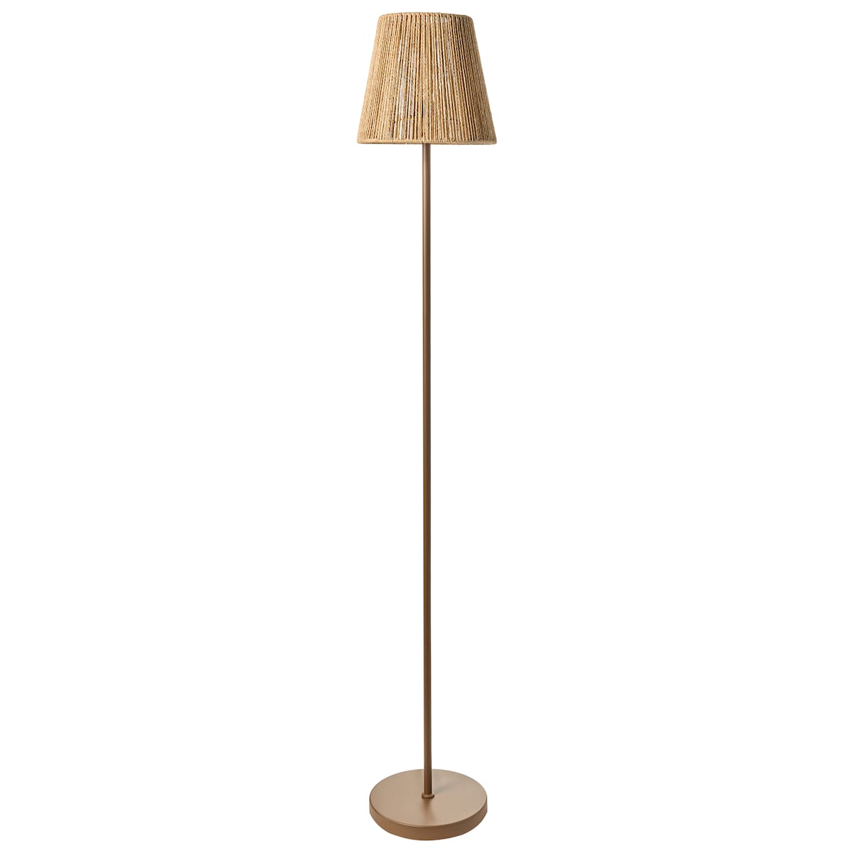 Lampa podłogowa HANGER Metal Brązowy