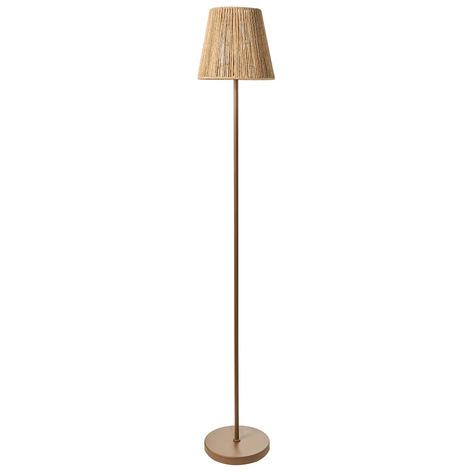 Lampa podłogowa HANGER Metal Brązowy