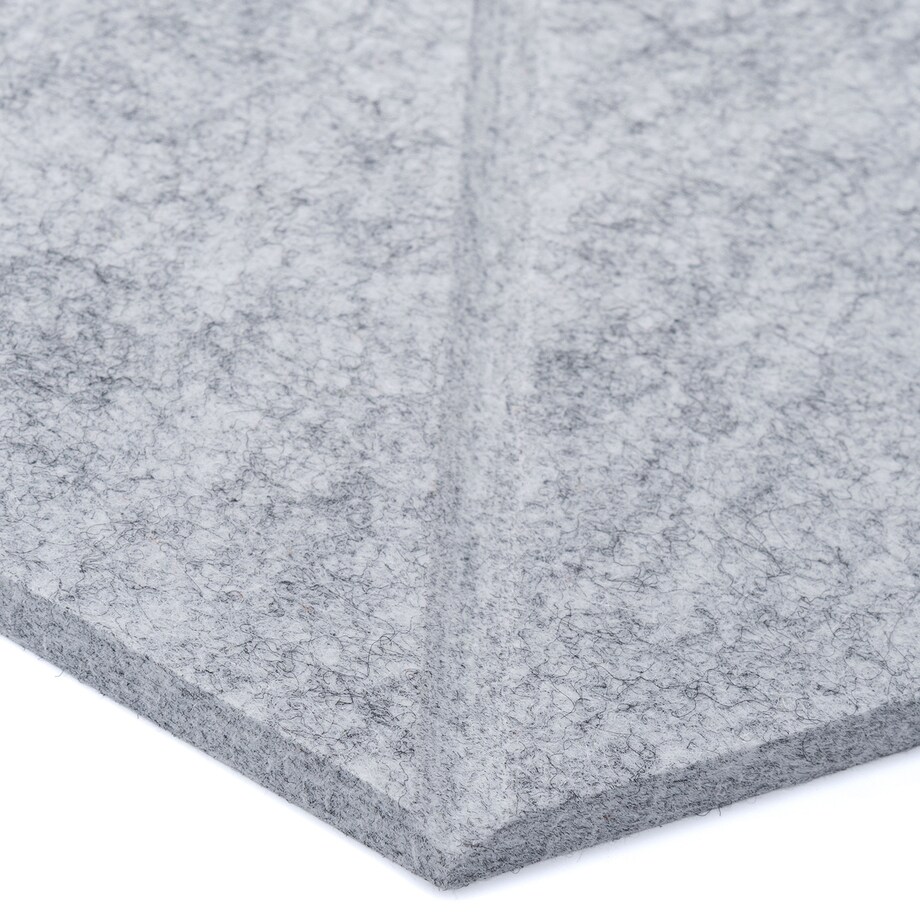 Zestaw 2 szt panel filcowy Felly 40x46 cm płytka heksagon szary