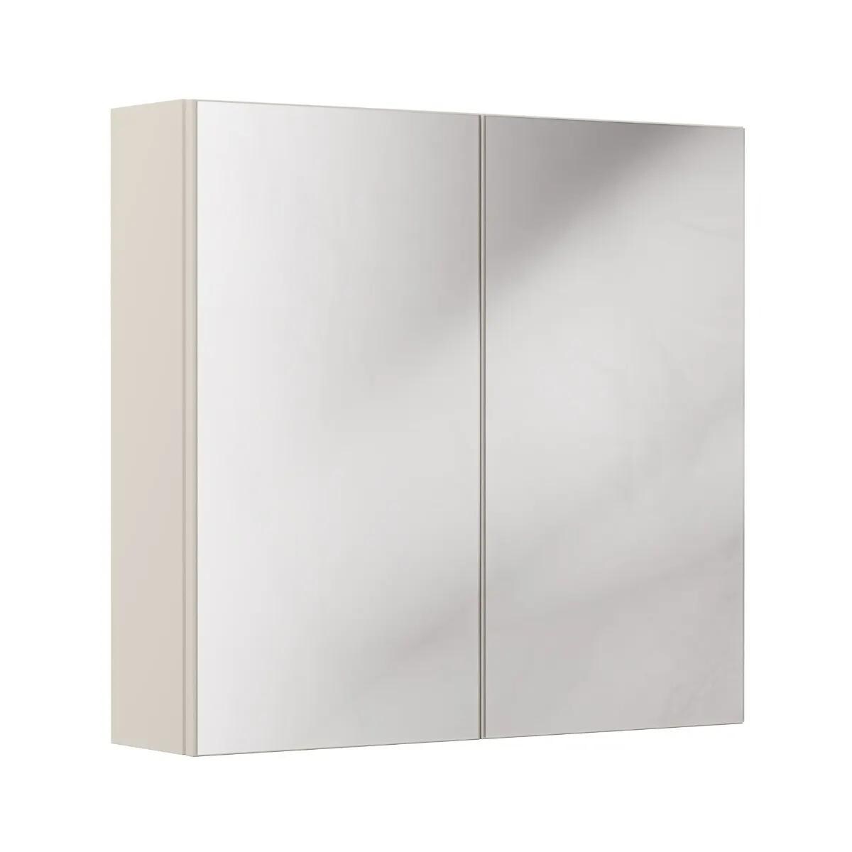 Szafka łazienkowa BELLA CASHMERE 84-80-2D 80cm kaszmirowa z lustrem