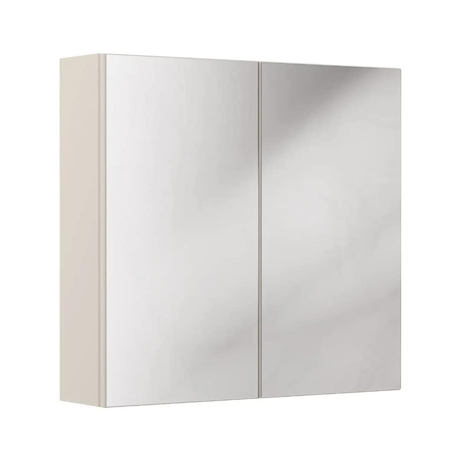 Szafka łazienkowa BELLA CASHMERE 84-80-2D 80cm kaszmirowa z lustrem