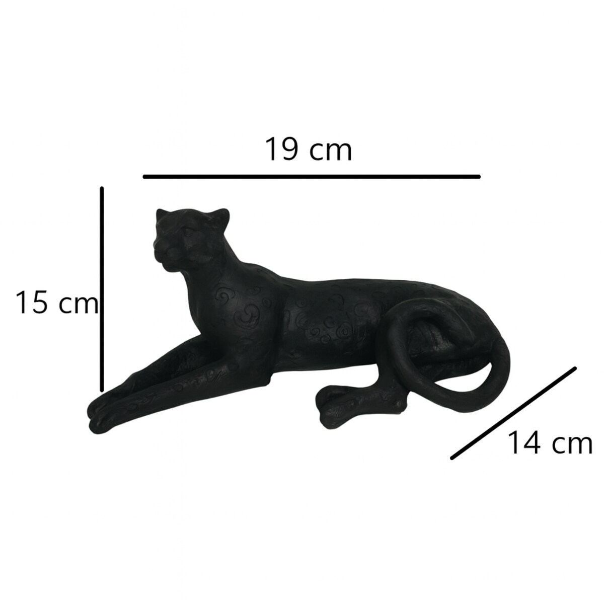 FIGURKA DEKORACYJNA CHESTER LEŻĄCY