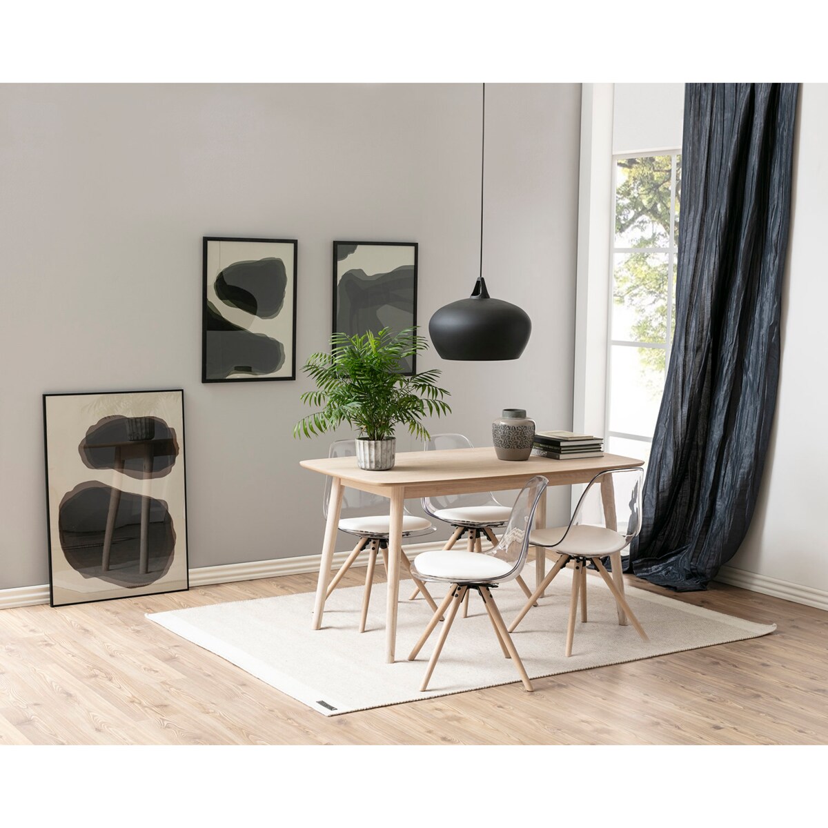 Krzesło Henning Białe z tworzywa