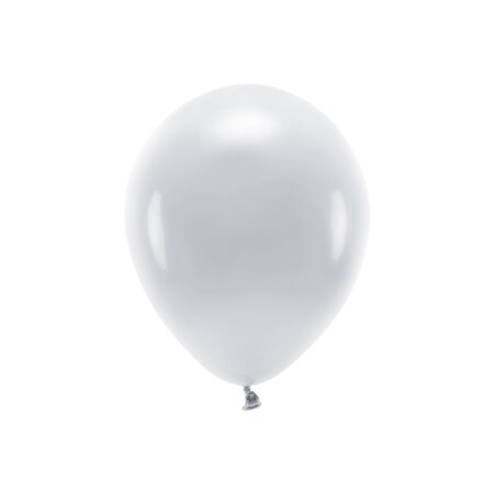 Balony Eco 30cm pastelowe, szary (1 op. / 10 szt.)