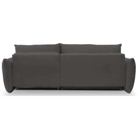 Narożnik z funkcją spania do salonu BOSE, prawostronny, grafitowy