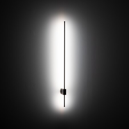 Kinkiet Led Tk Lighting Lixa Liniowe Podświetlenie Ścian Czarny 12W