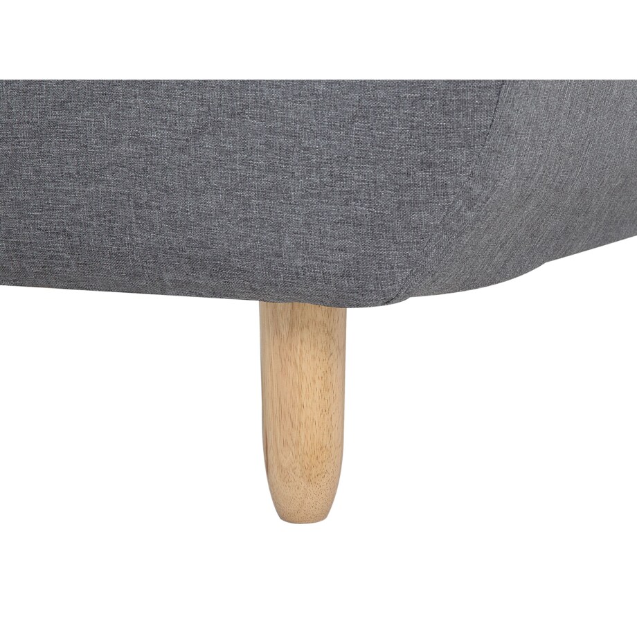 Sofa rozkładana ALSTEN Ciemnoszary Symetryczny