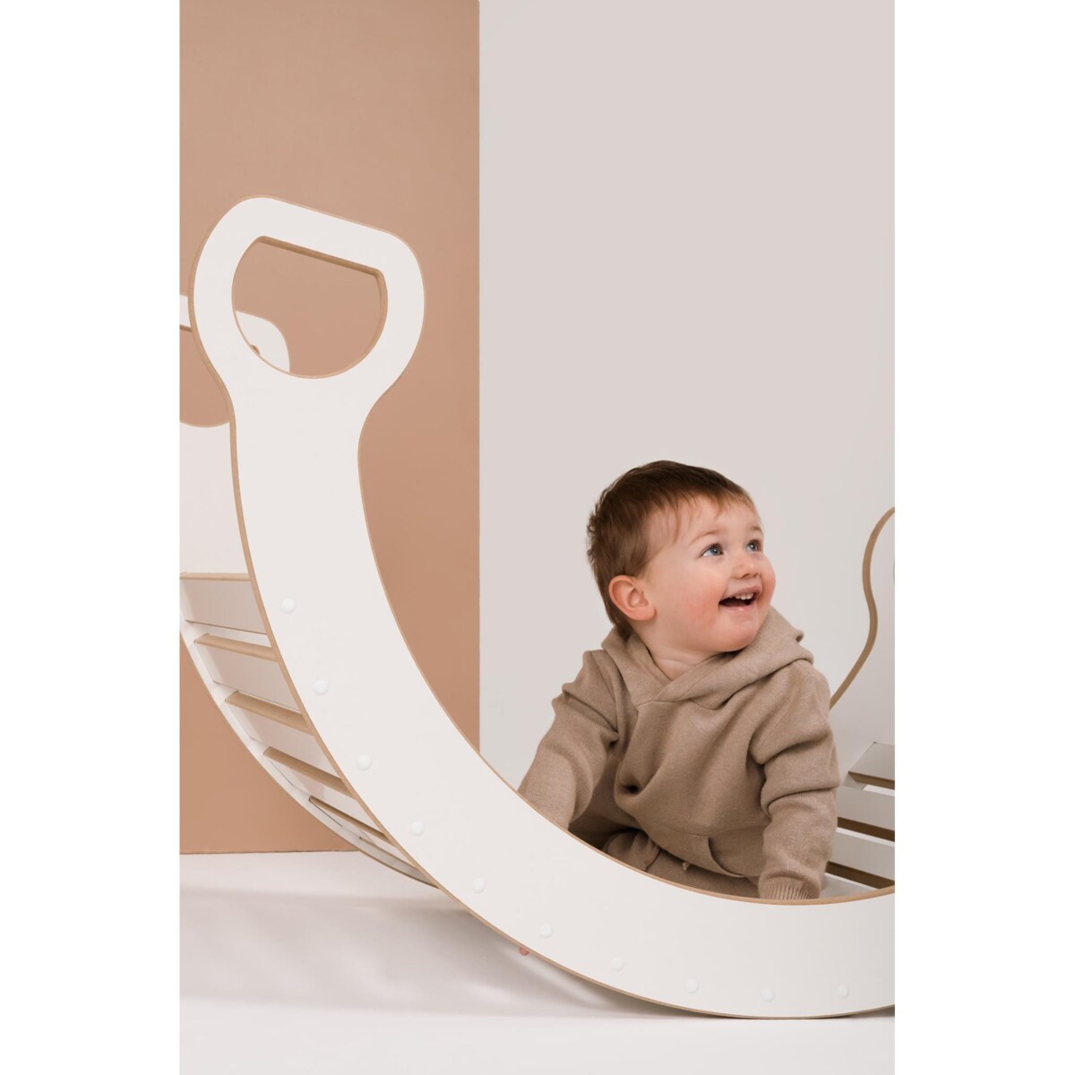 DUŻY bujak montessori + DUŻA zjeżdżalnia CHMURKI