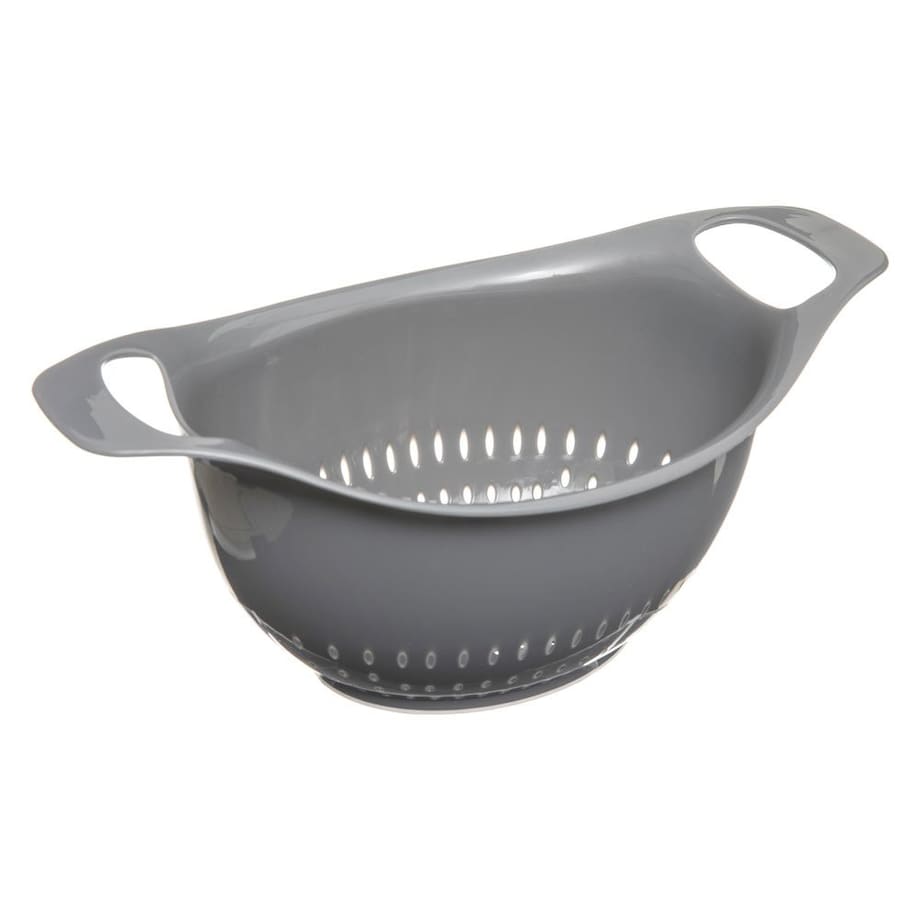 Sitko kuchenne z uchwytami plastikowe, stojące, cedzak, durszlak Ø 18 cm