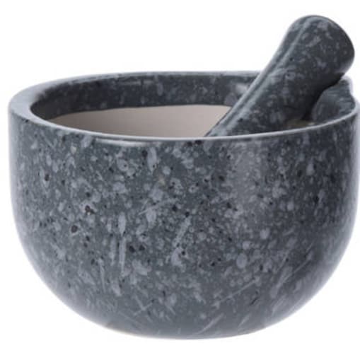 Moździerz kuchenny z tłuczkiem, ceramiczny