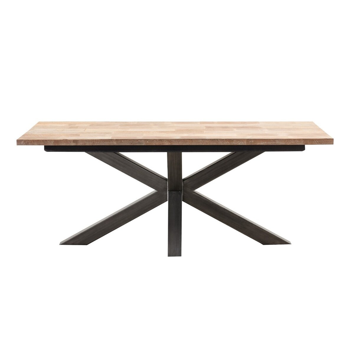 Stół Vince 200x100x79 black&natural, 200 x 100 x 79 cm