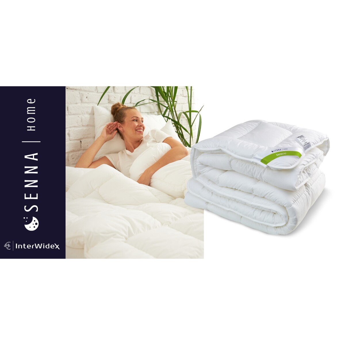 Kołdra całoroczna 160x200 BAMBOO Senna Home
