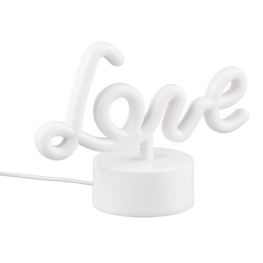 Stołowa lampa love Amor R55931101 RL Light LED 1W USB różowy biały