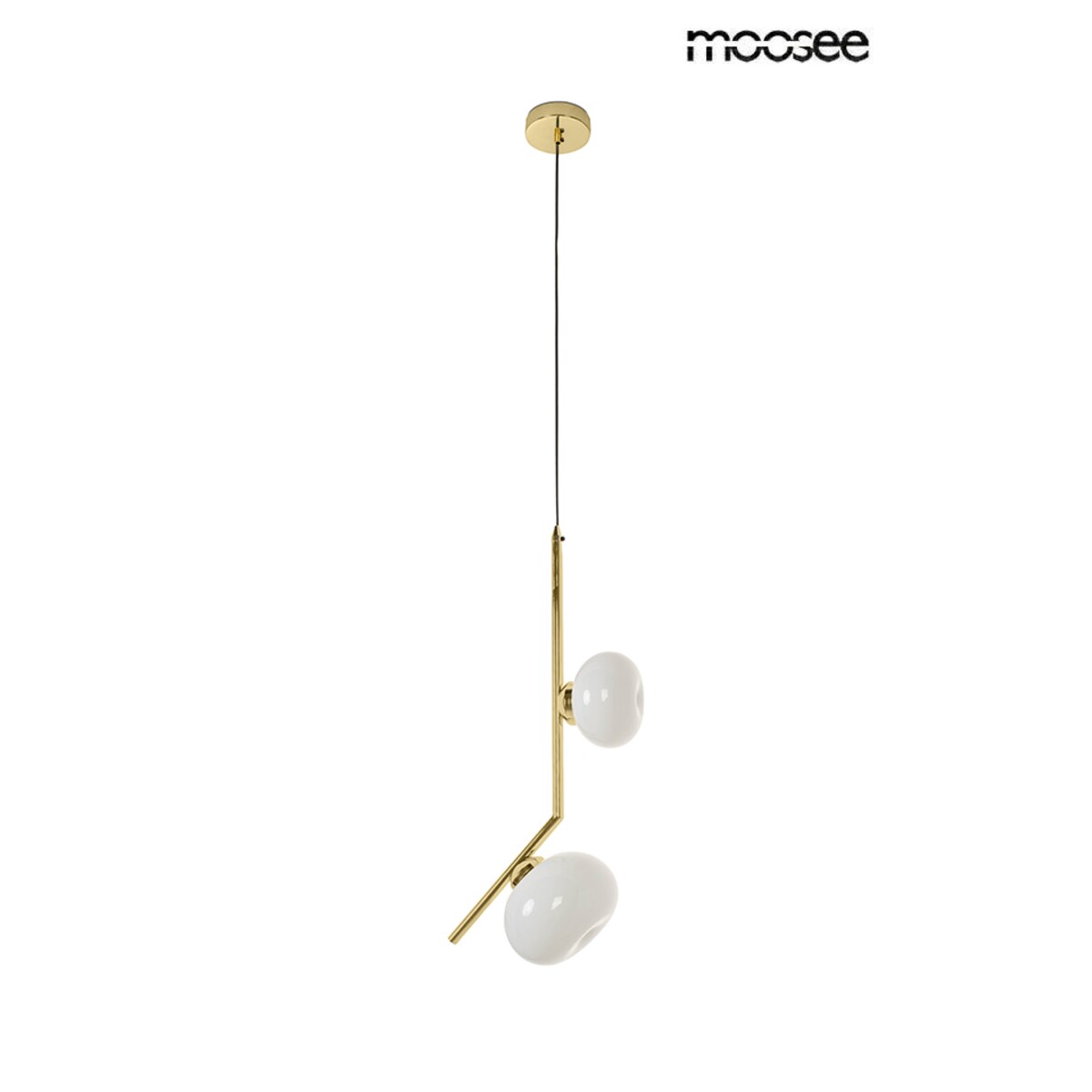 MOOSEE lampa wisząca RUGIA złota