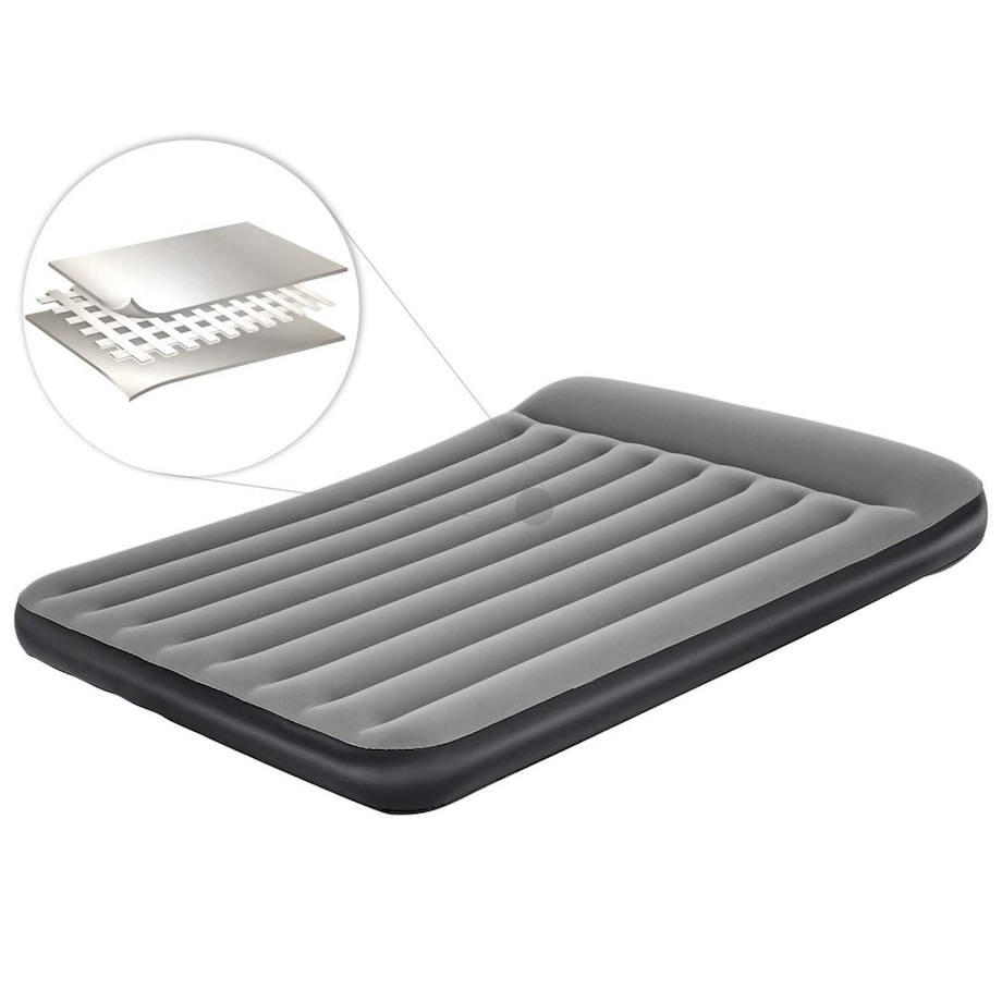 Materac dmuchany z wbudowaną pompką 203 x 152 x 30 cm Bestway 67464 Bestway