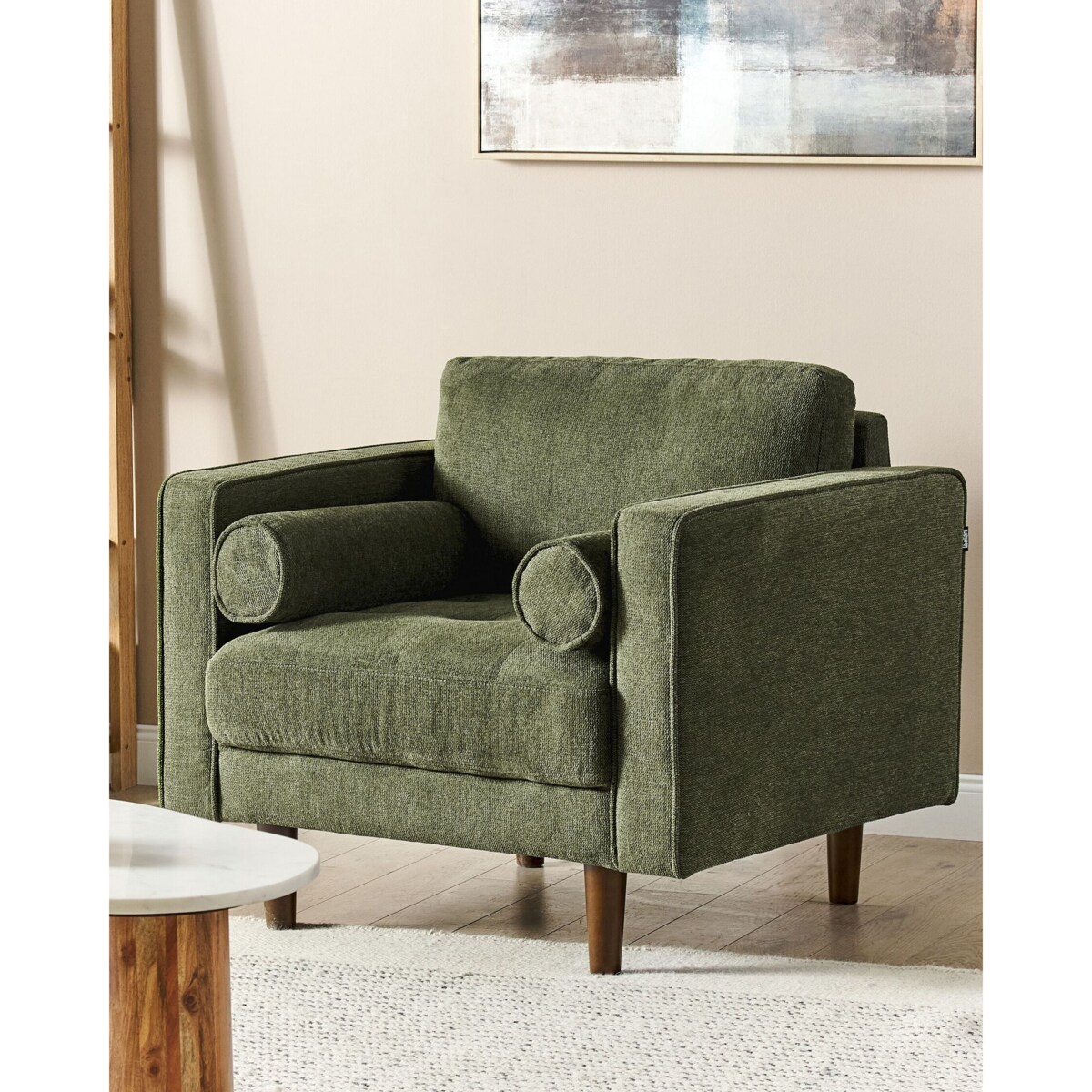 Fotel NURMO Ciemnozielony