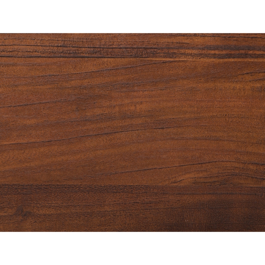 Łóżko 180 x 200 cm ciemne drewno MIALET