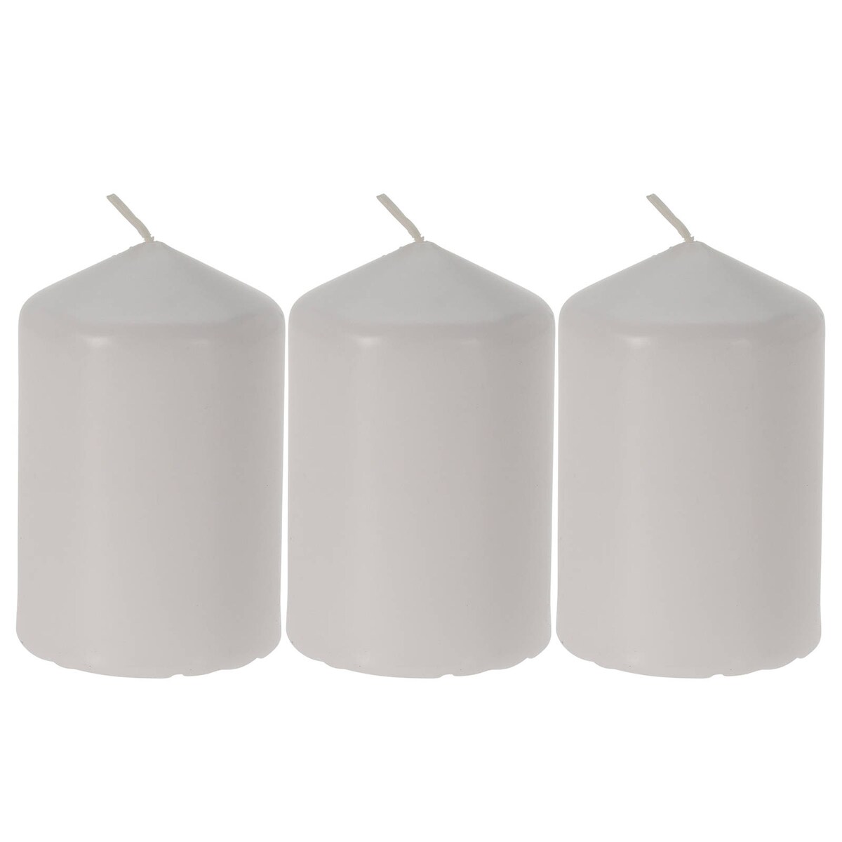 Zestaw trzech świec, 7 cm