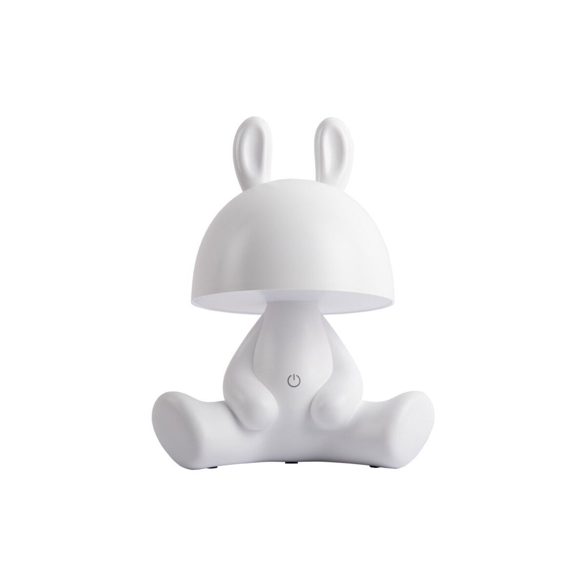 Lampka nocna LED 27x17x22 cm CONIGLIETTO biała