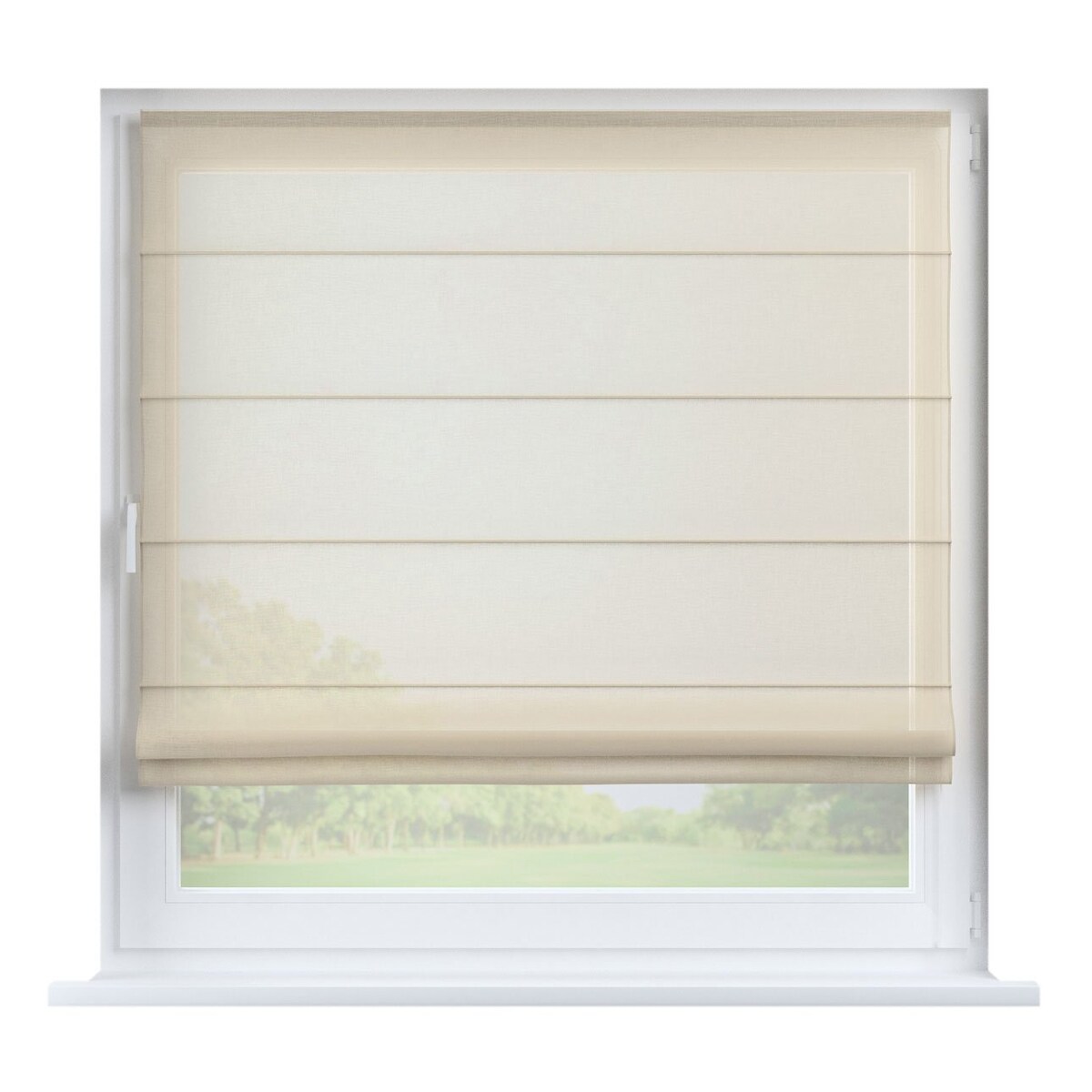 Roleta rzymska Capri 100x170 prześwitujący beżowy