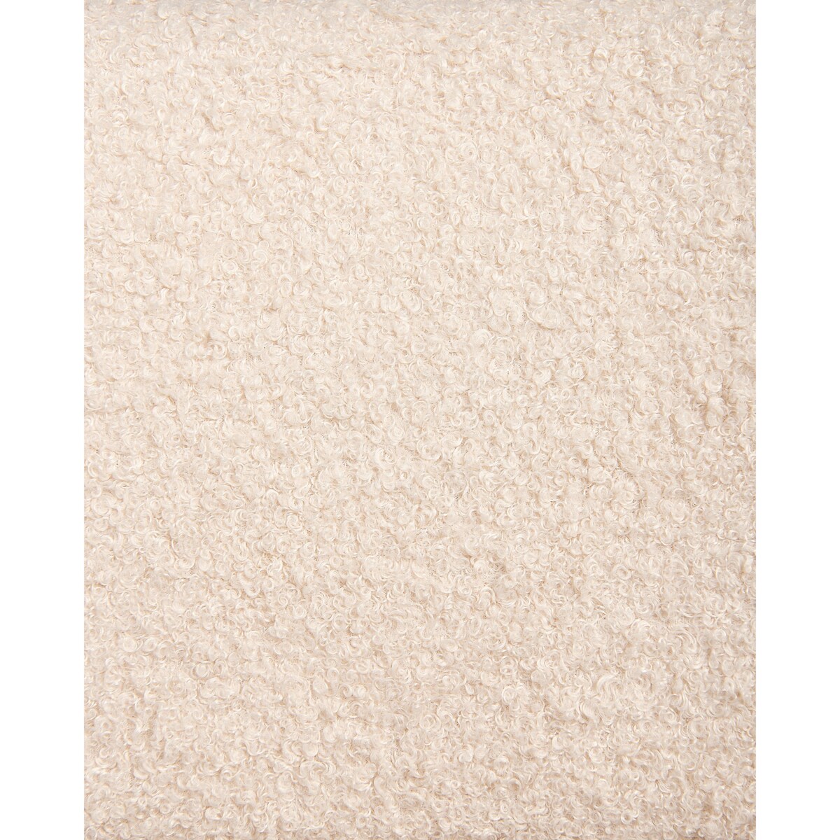 Zestaw 2 krzeseł do jadalni DALBO Boucle Jasne drewno