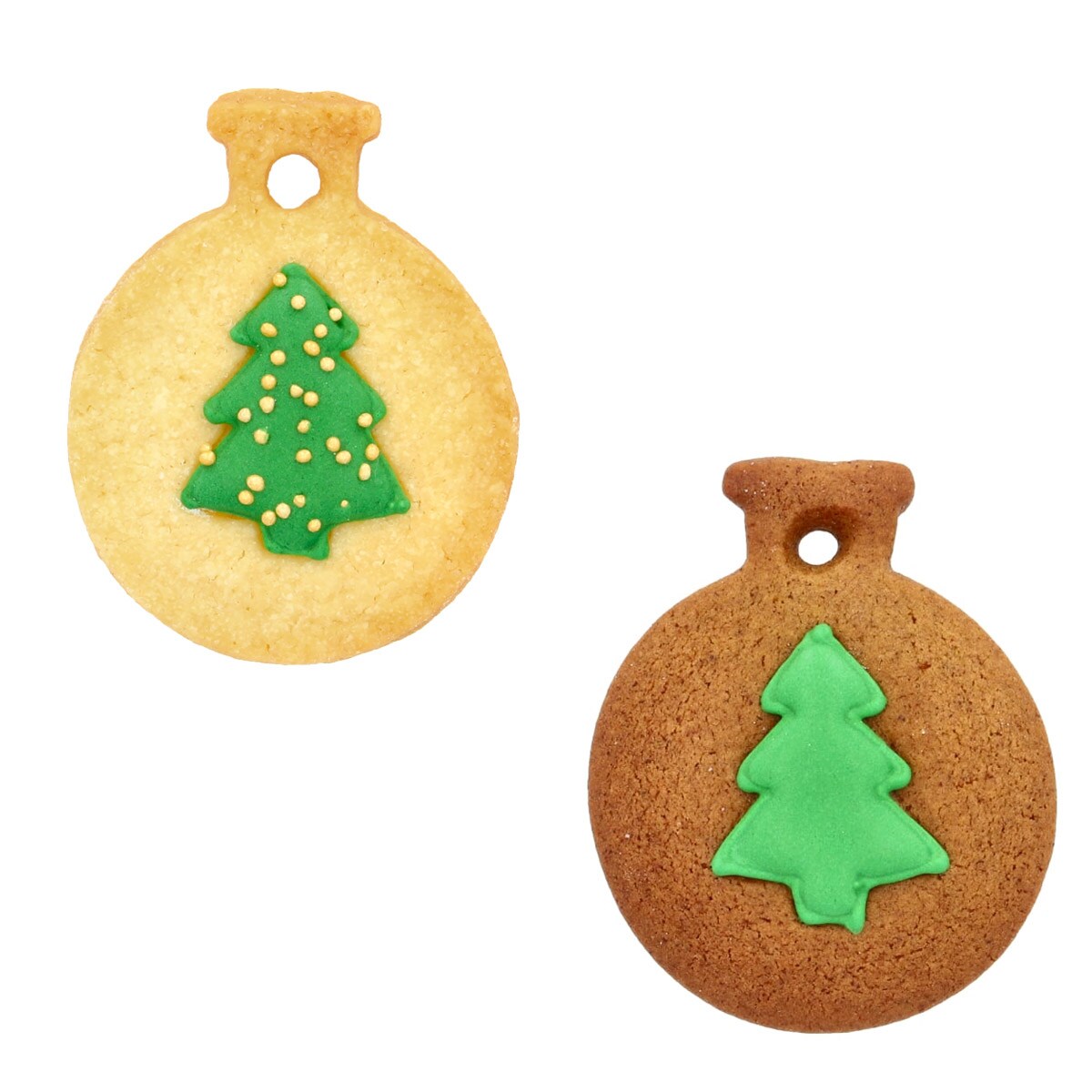 Foremka do wykrawania ciastek Bombka z Choinką 6 cm / Birkmann