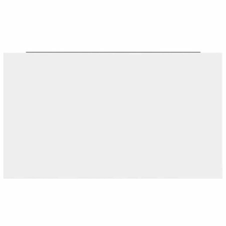 vidaXL Półka ścienna, biała, wysoki połysk, 40x23x3,8 cm, MDF