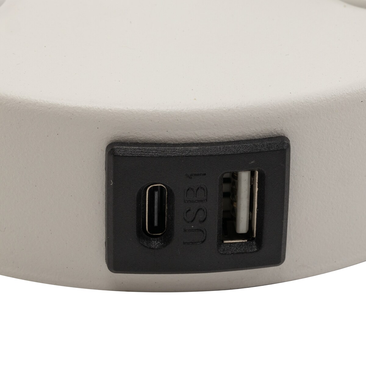 Kinkiet do czytania z USB MAJA WHITE TK Lighting biały, ruchome światło E27/G9 do sypialni i biura