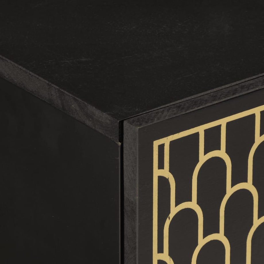 vidaXL Szafki nocne, 2 szt., 40x33x46 cm, lite drewno mango