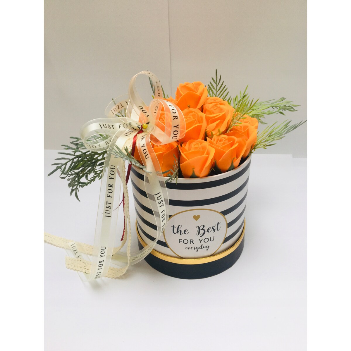 FLOWER BOX DUŻY piękny pachnie kwiaty mydlane na urodziny dzień mamy 18