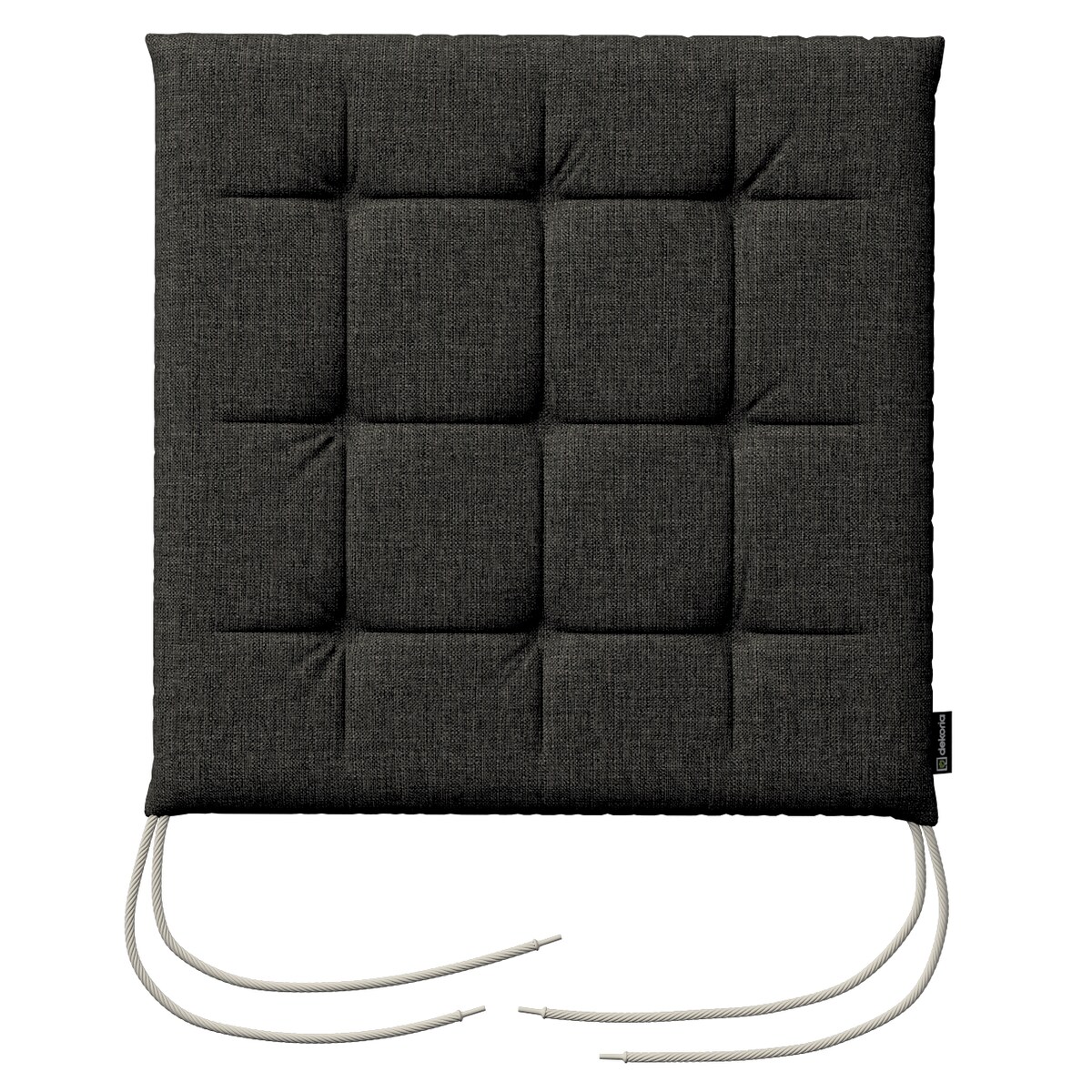 Poduszka na krzesło Karol, brązowo-szary, 40 x 40 x 3,5 cm, Outdoor Oasis