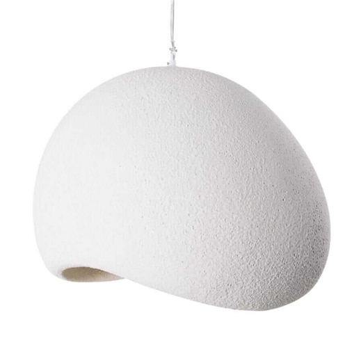 Kulista lampa wisząca Pierre P0533 Maxlight nad stół biała