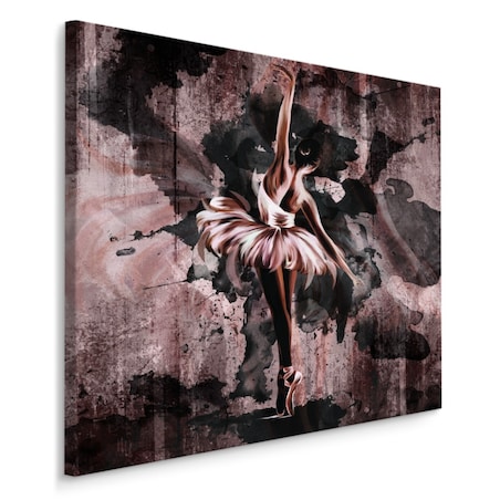 Obraz Ścienny BALETNICA Abstrakcja Sztuka 60x60cm