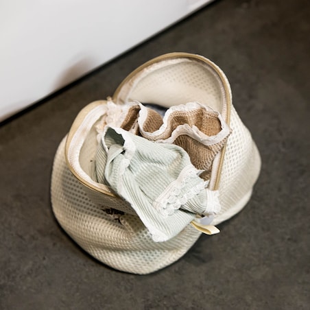 Worek Siatka Do Prania Kosz Na Pranie Bielizny Ubrań Majtek 17,5 Cm