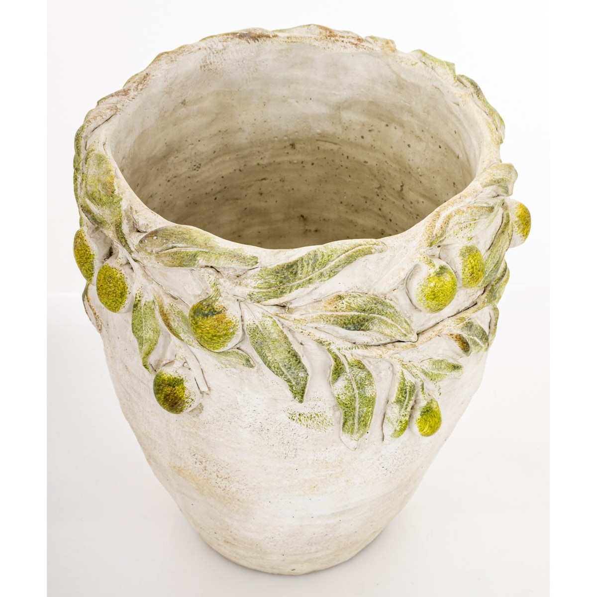 Osłonka cementowa 29,5x24x24 cm ADECALIS-3 beżowa big