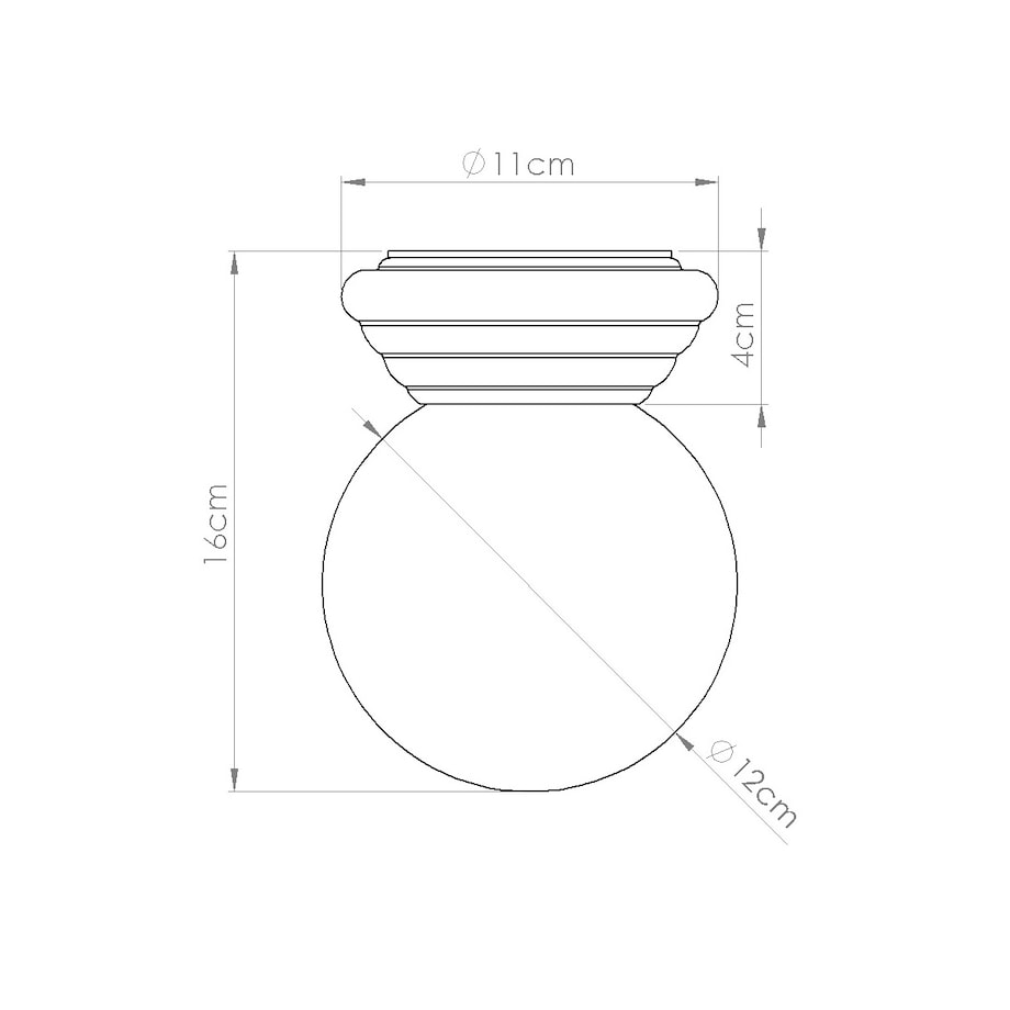 Plafon ZORI brzoskwiniowy IP44