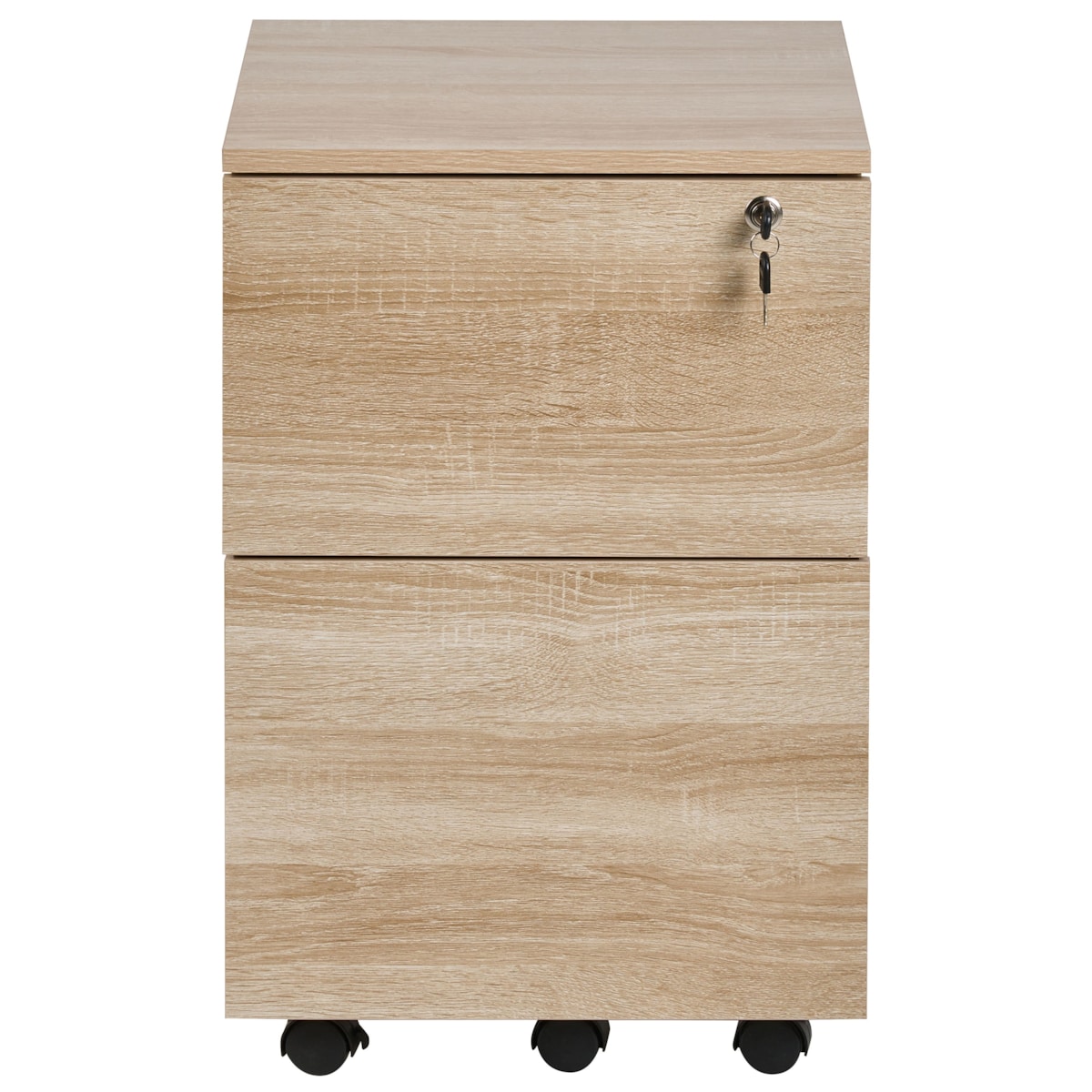 Szafka biurowa JOHNSON Jasnobrązowy