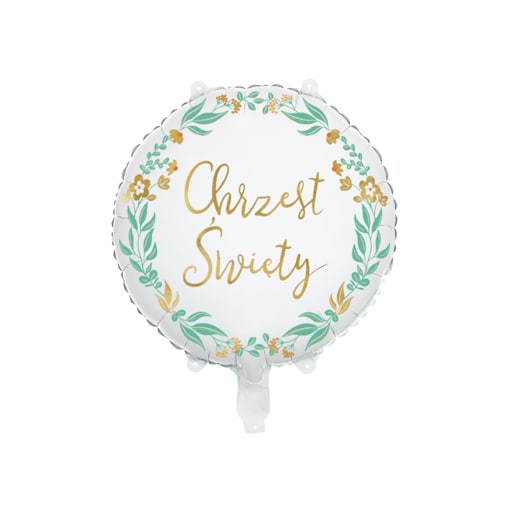 Balon foliowy ''Chrzest Święty'', 45 cm, mix