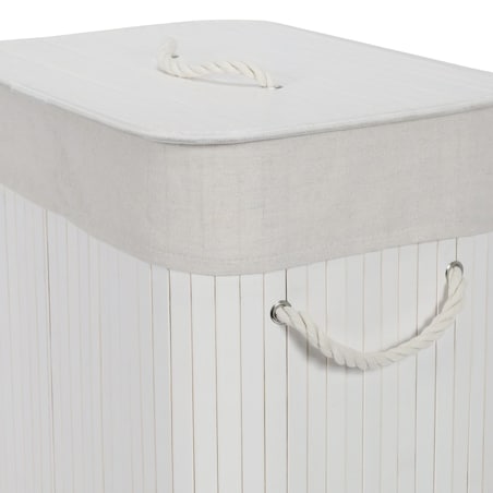 Kosz na pranie 60x40x30 cm 72 litry LAVAGG biały