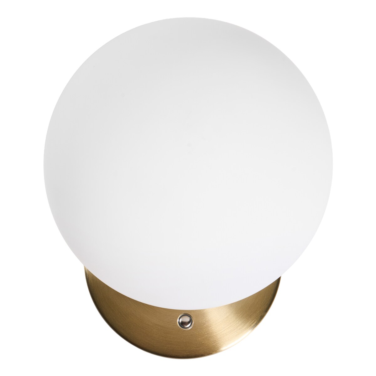 Lampa ścienna LED TEIFI Ze ściemniaczem Szkło Biały