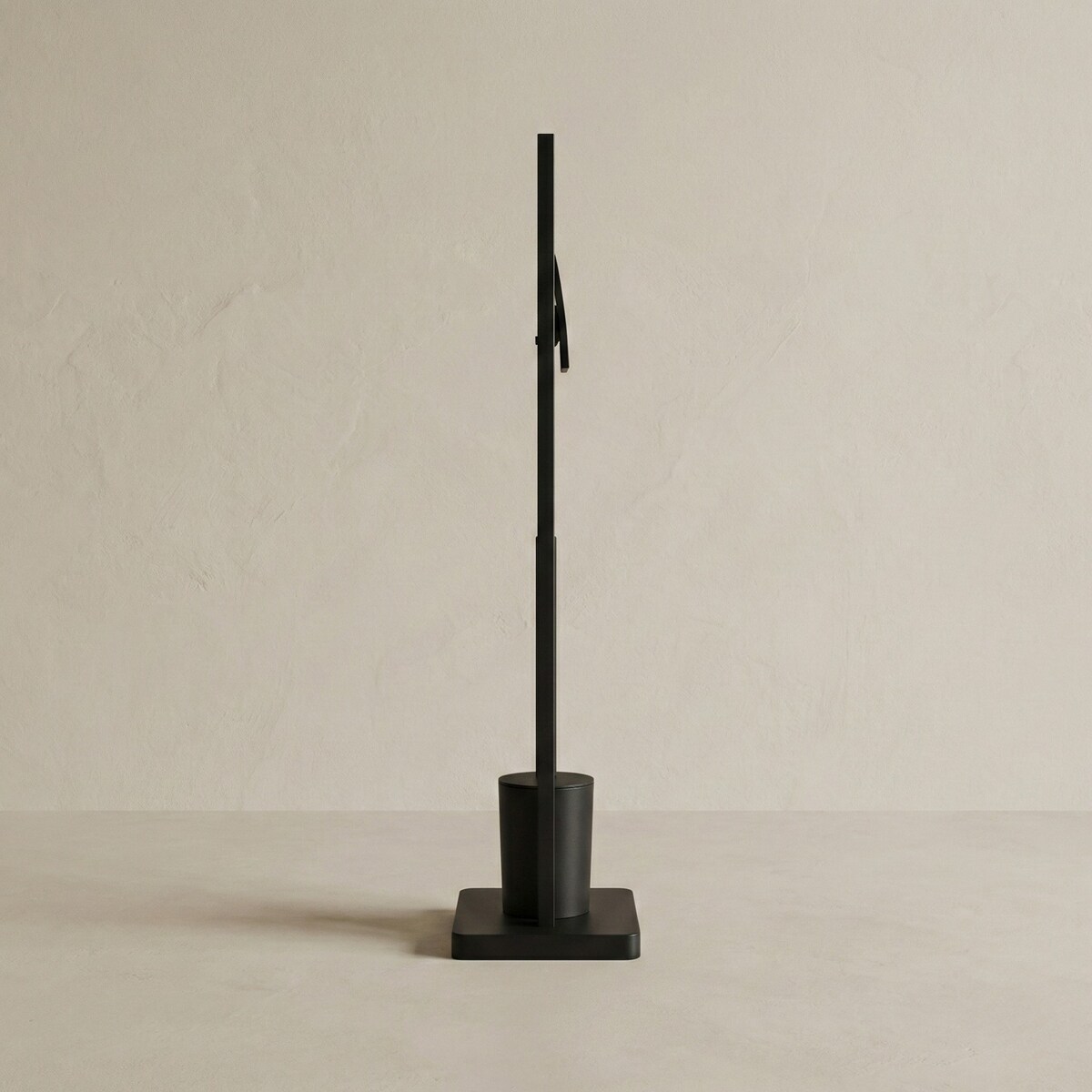 Szczotka do WC z uchwytem na papier toaletowy ARLE, 77 cm