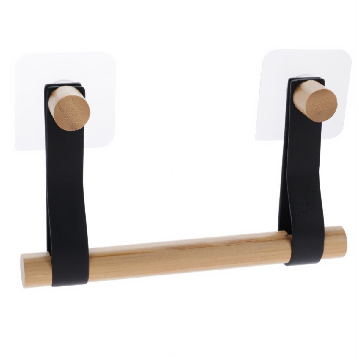 Wieszak na papier toaletowy 16,5x20x2,8 cm TOILET czarny