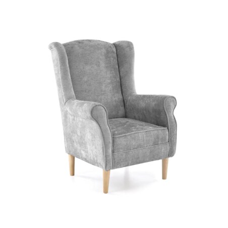 Fotel uszak HERMES szary