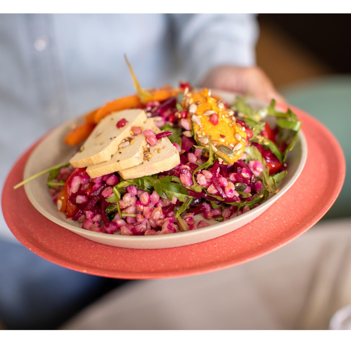 Talerzyk śniadaniowy CONNECT, Ø 20,5 cm, 4 sztuki, KOZIOL