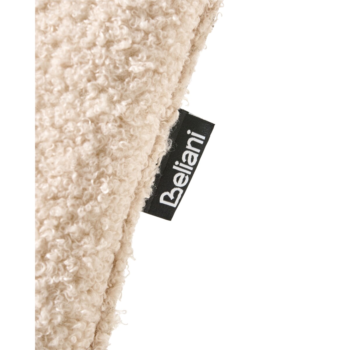 Zestaw 2 krzeseł do jadalni Obrotowy NOVI Boucle Jasnobeżowy