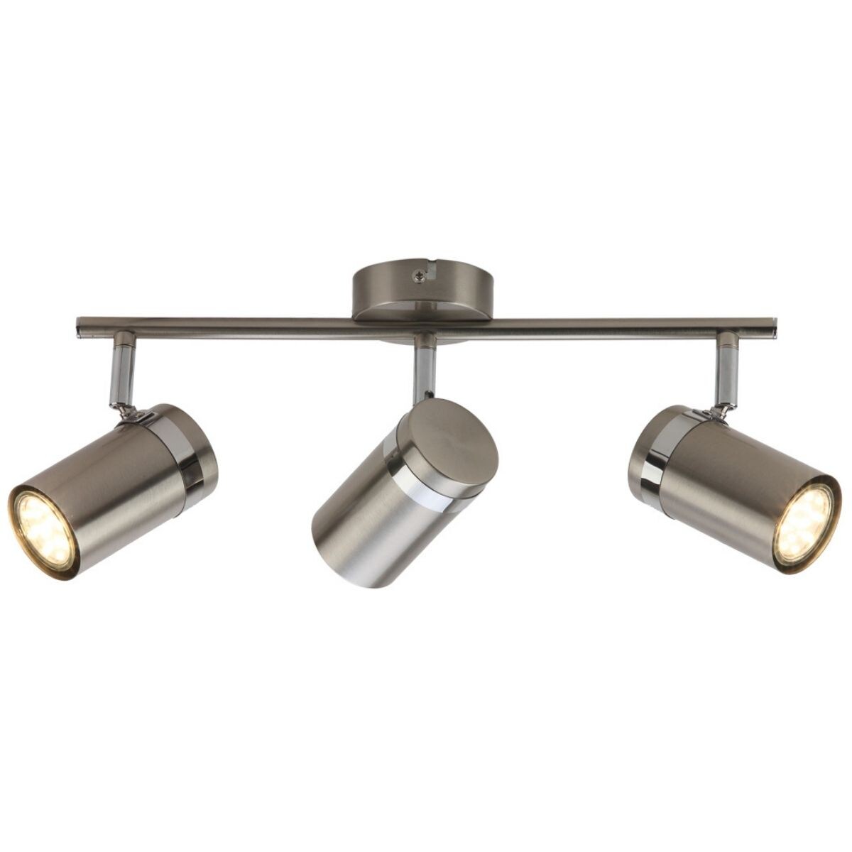 Potrójna lampa sufitowa Palmoni SPL-2024-3 Italux z regulacją nikiel chrom